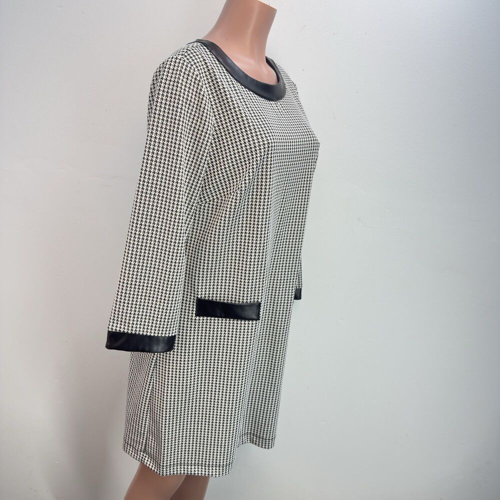 Maison Tara Women Long Sleeve Size Dress Black Size 14 Black Midi - Picture 4 of 15